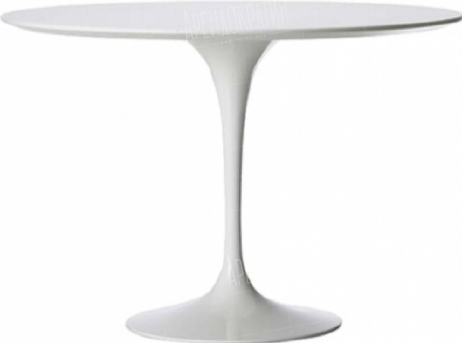 Cтол Tulip белого цвета в аренду