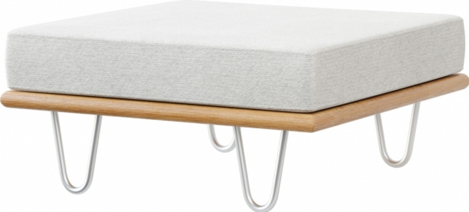 Пуф California белого цвета в аренду