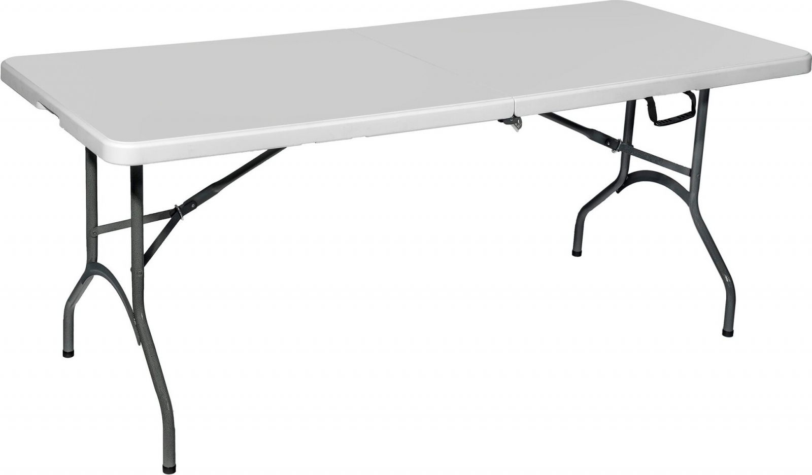 Складной стол белого цвета в аренду