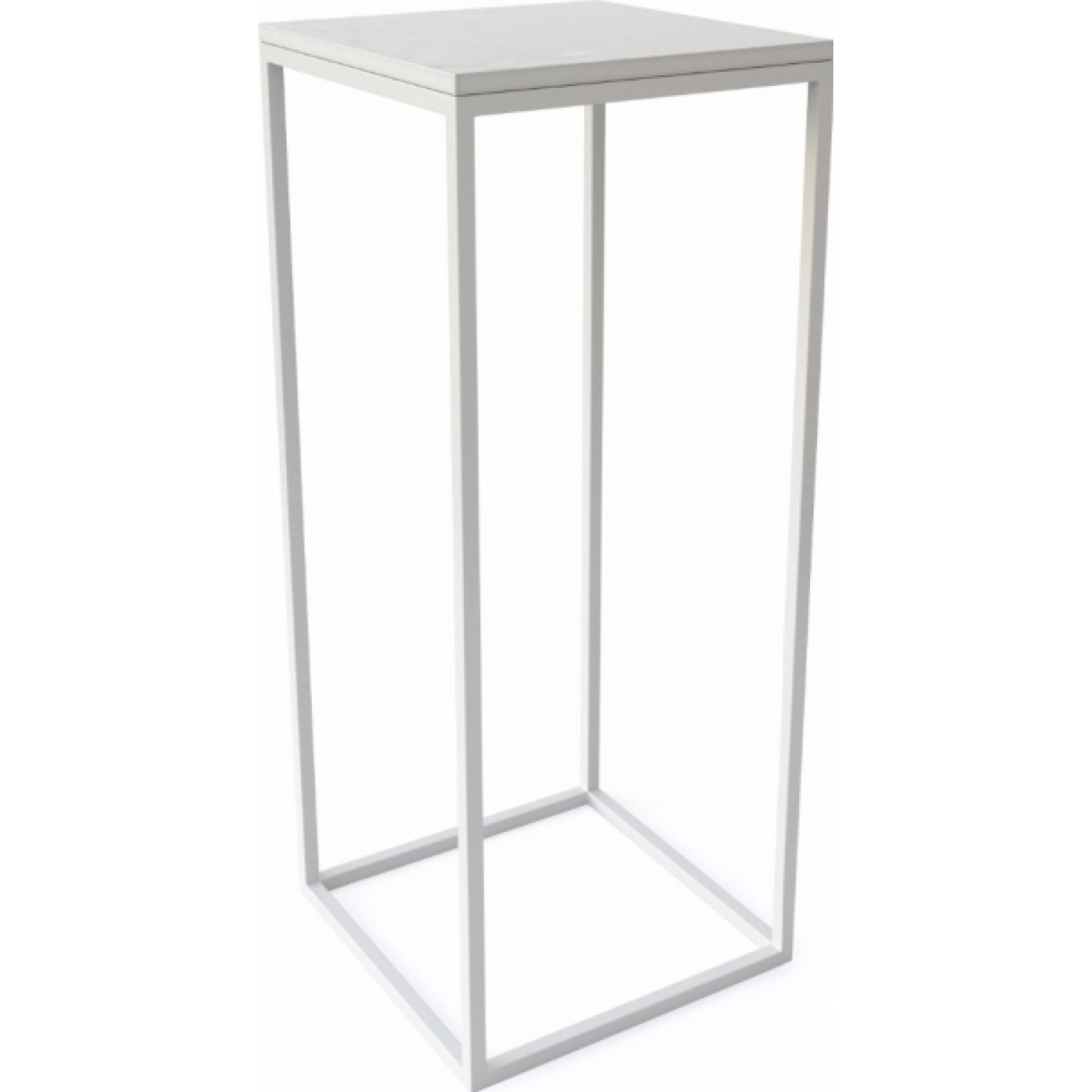 Барный стол White белого цвета в аренду