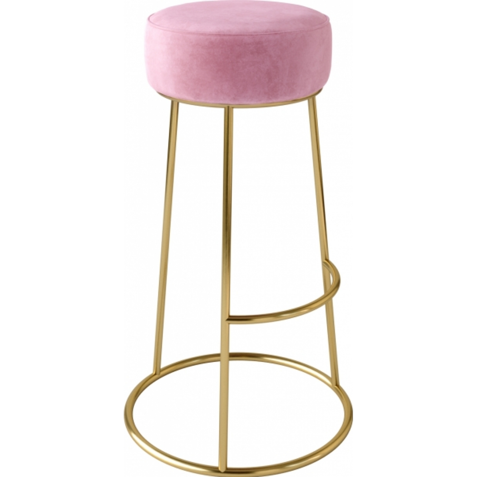 Барный стул Morbido розового цвета в аренду
