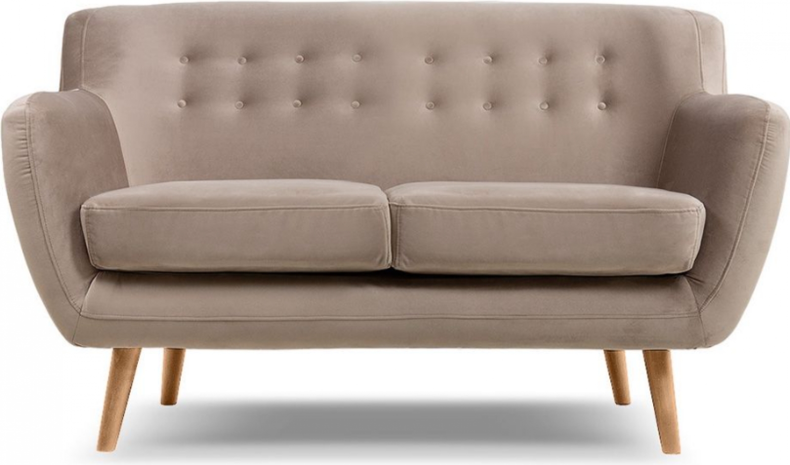 Двухместный диван Sydney бежевого цвета в аренду