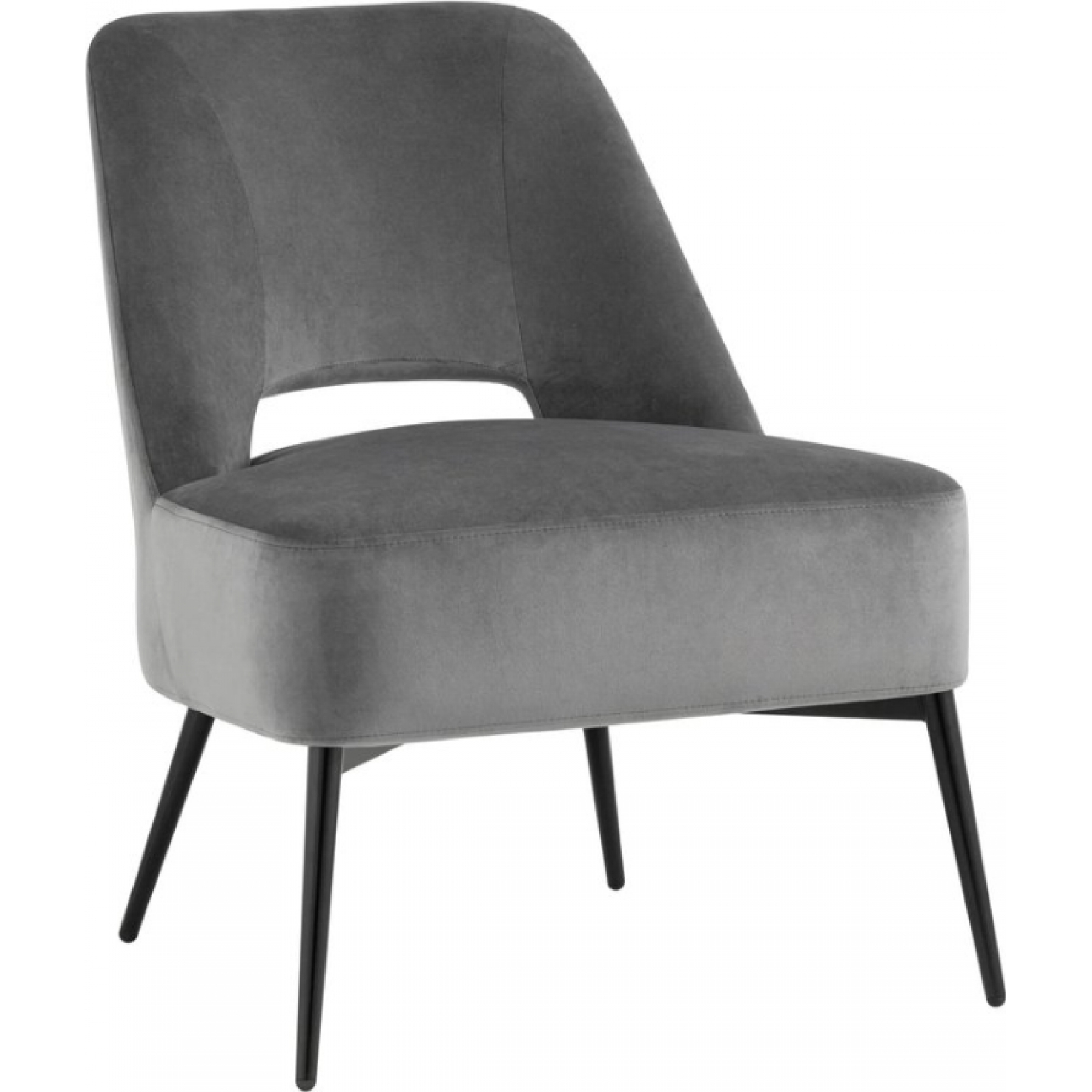 Кресло Boston серого цвета в аренду