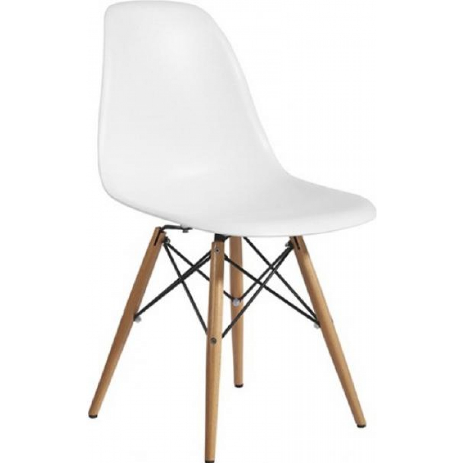 Стул Eames Style белого цвета в аренду