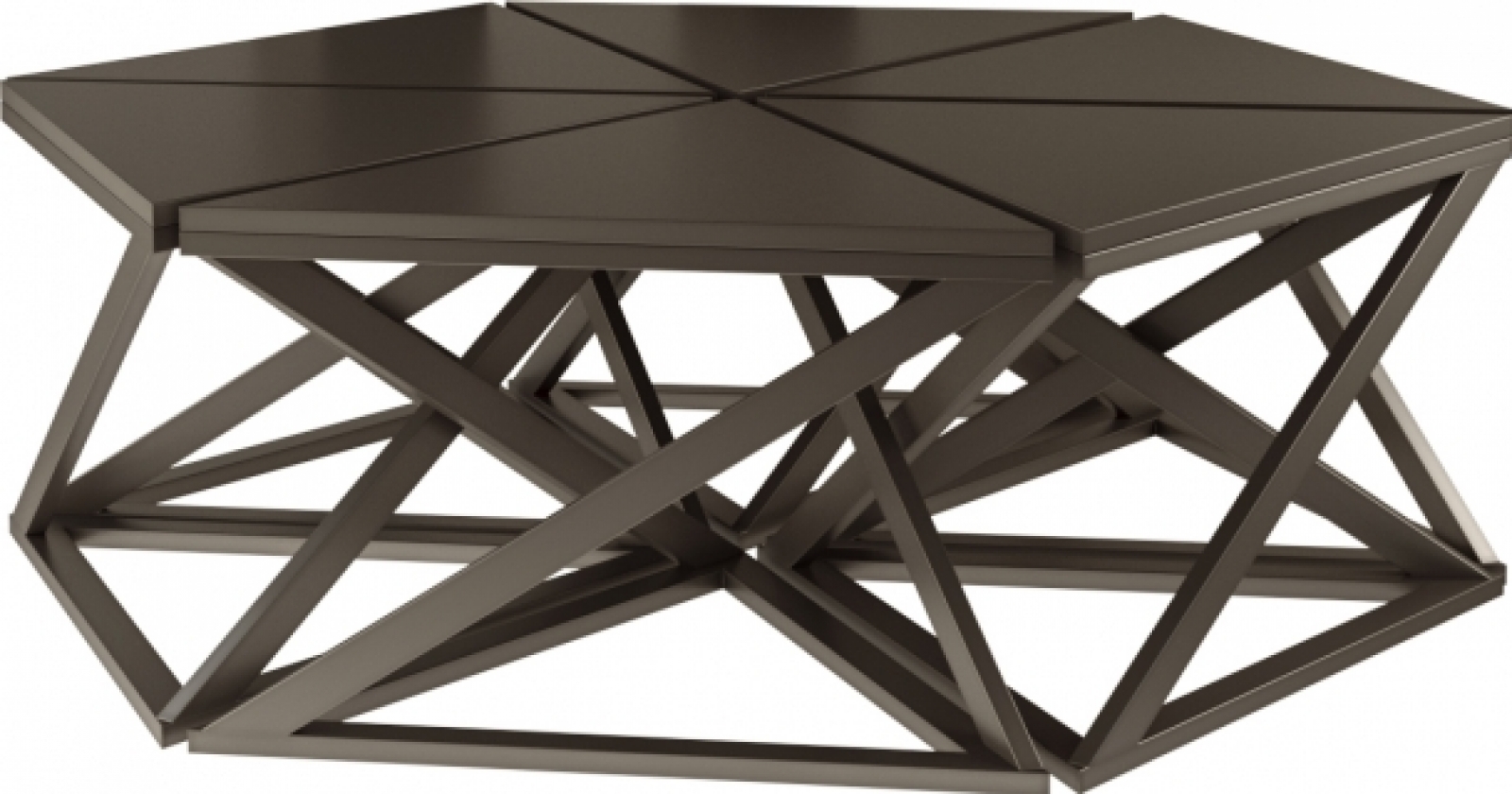 Журнальный стол Galaxy черного цвета в аренду