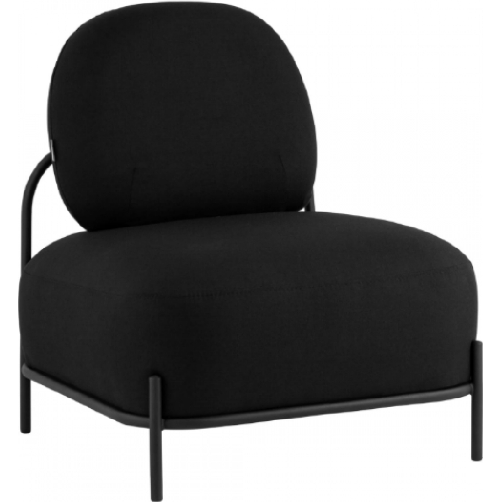 Кресло Stoun черного цвета в аренду