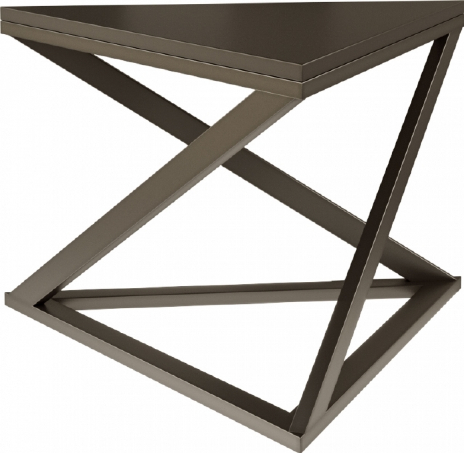 Журнальный стол Triangle черного цвета в аренду