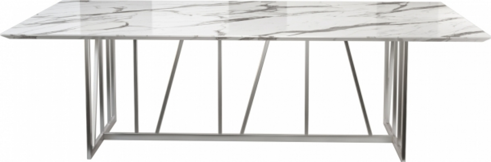 Стол Slash белого цвета в аренду