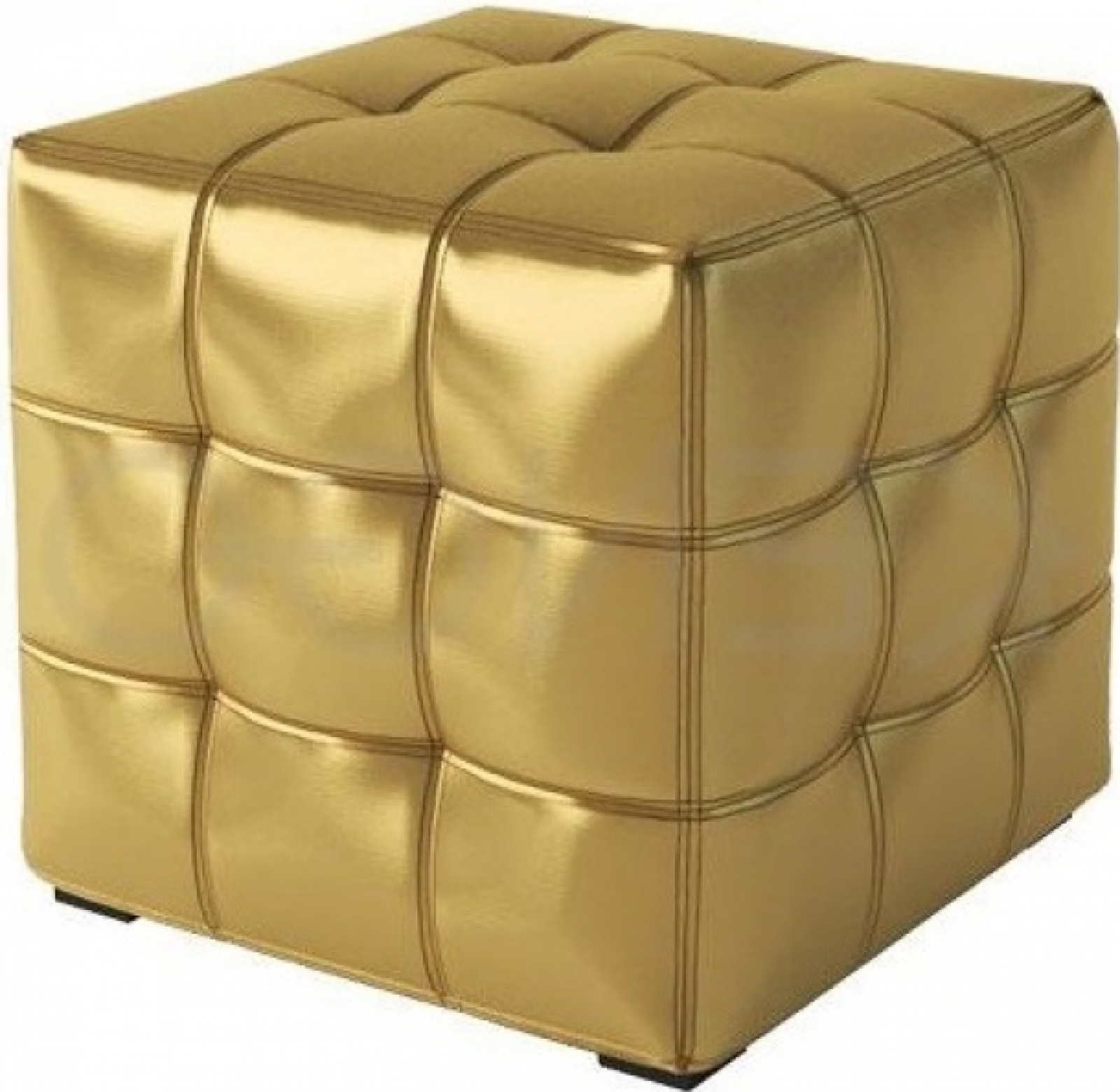 Пуф Vental золотистого цвета в аренду