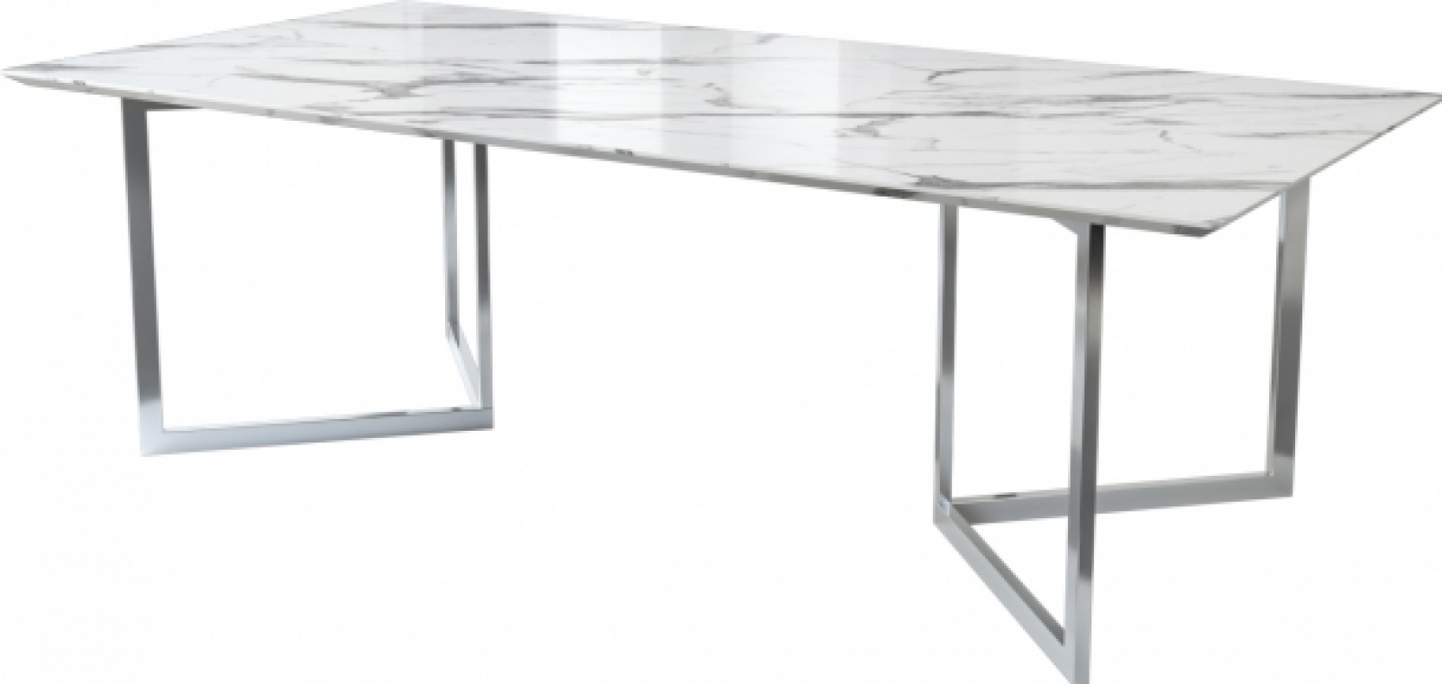 Стол Motus мрамор 250 белого цвета в аренду