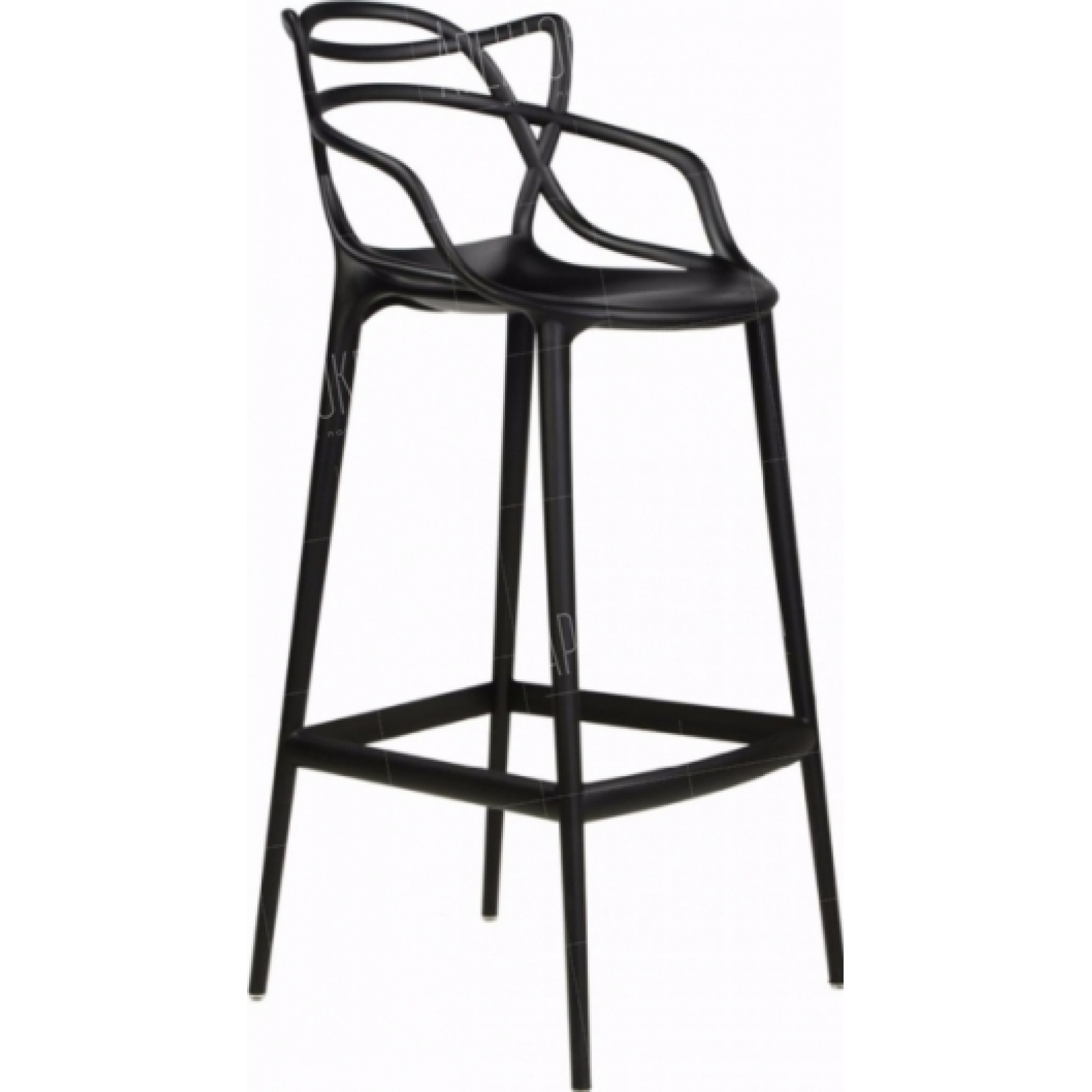 Барный стул Masters черного цвета в аренду