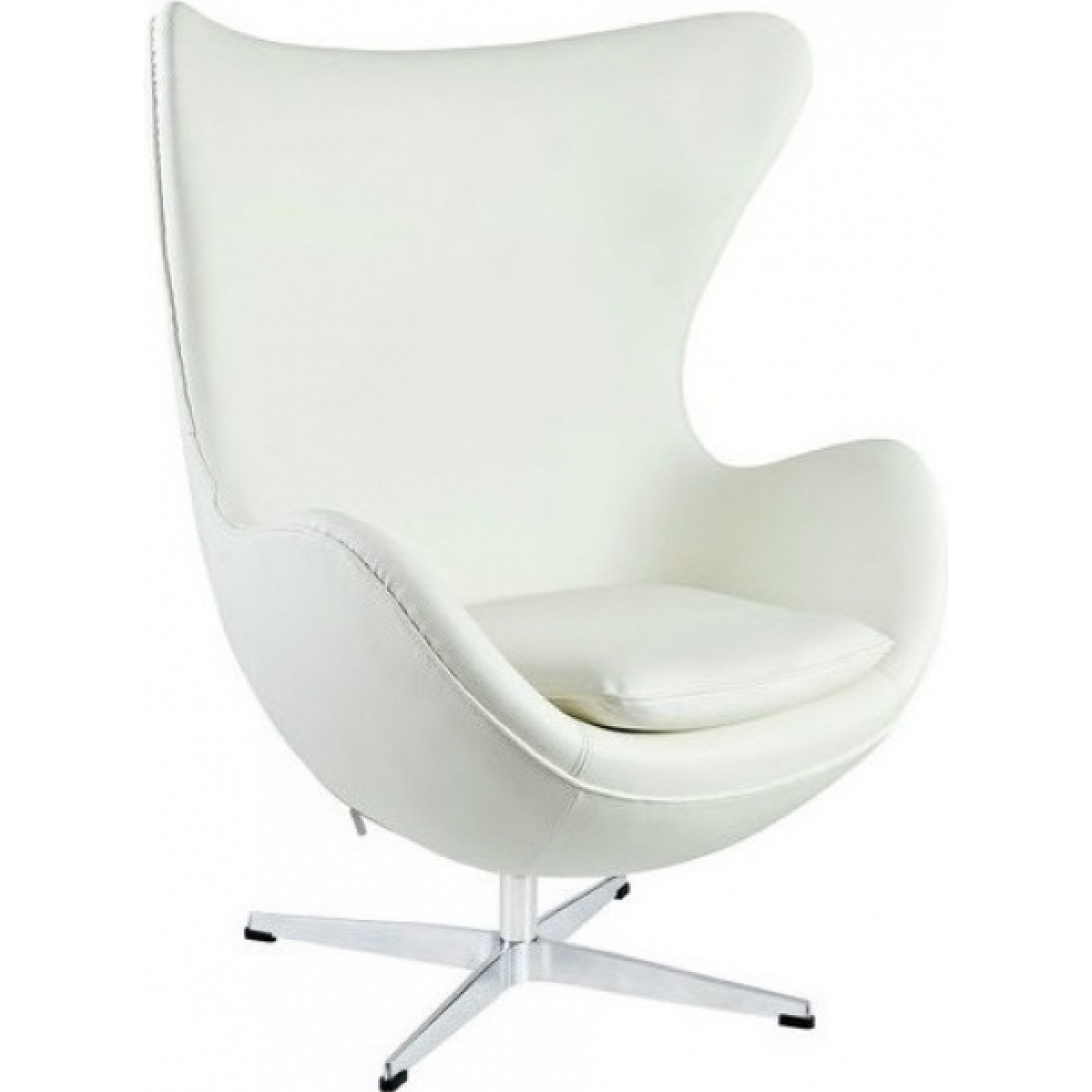Кресло Egg белого цвета в аренду