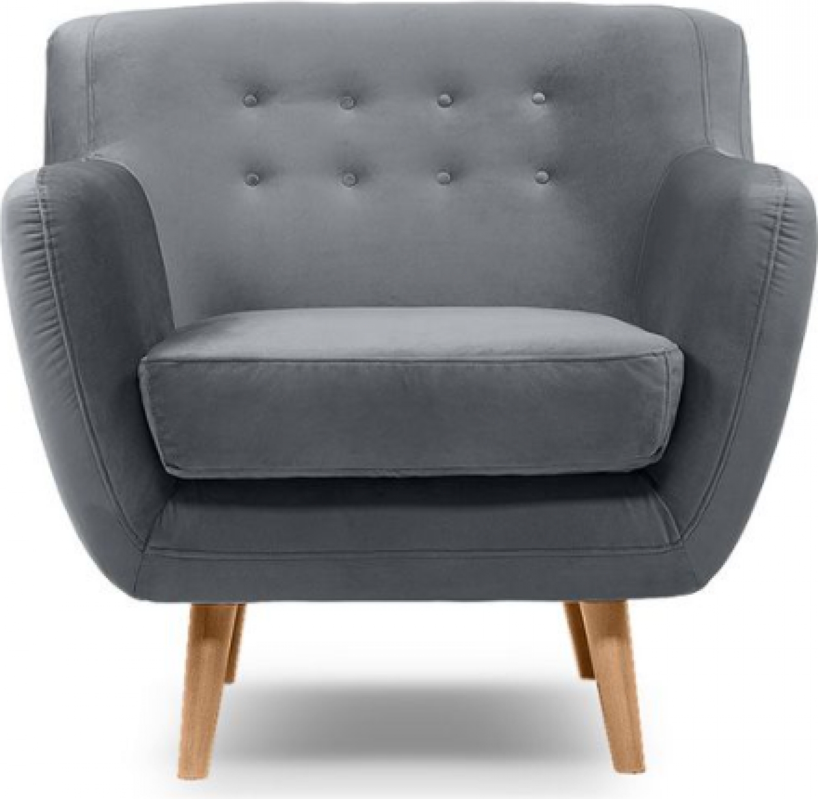 Кресло Edinburgh серого цвета в аренду