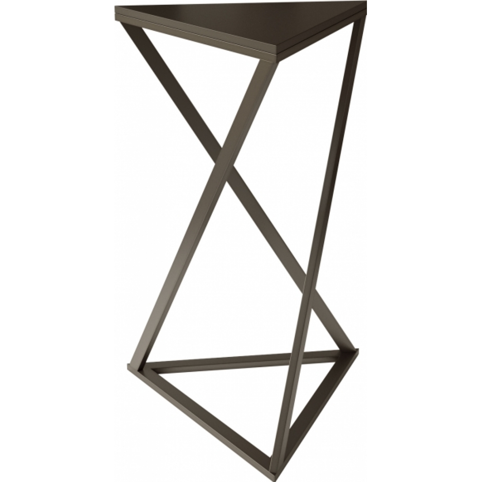 Барный стол Triangle черного цвета в аренду