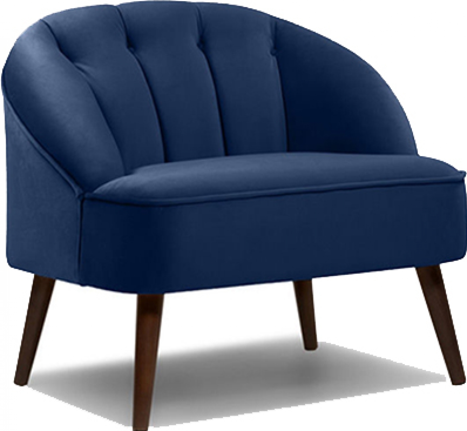 Кресло Caprice синего цвета в аренду