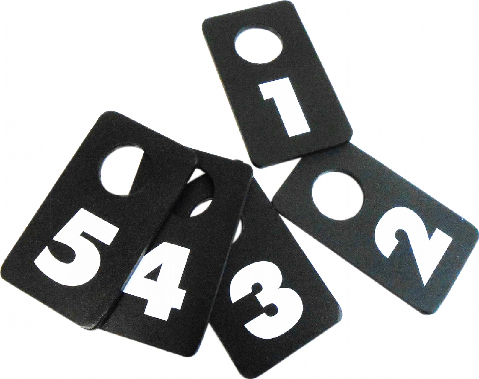 Набор номерков 100 штук черного цвета в аренду