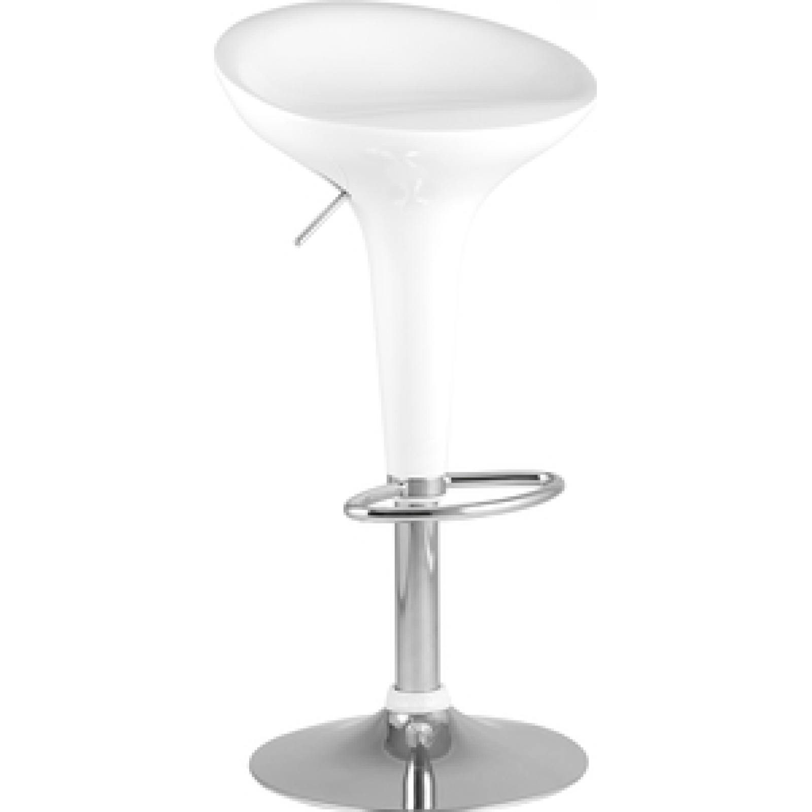 Барный стул Bombo белого цвета в аренду