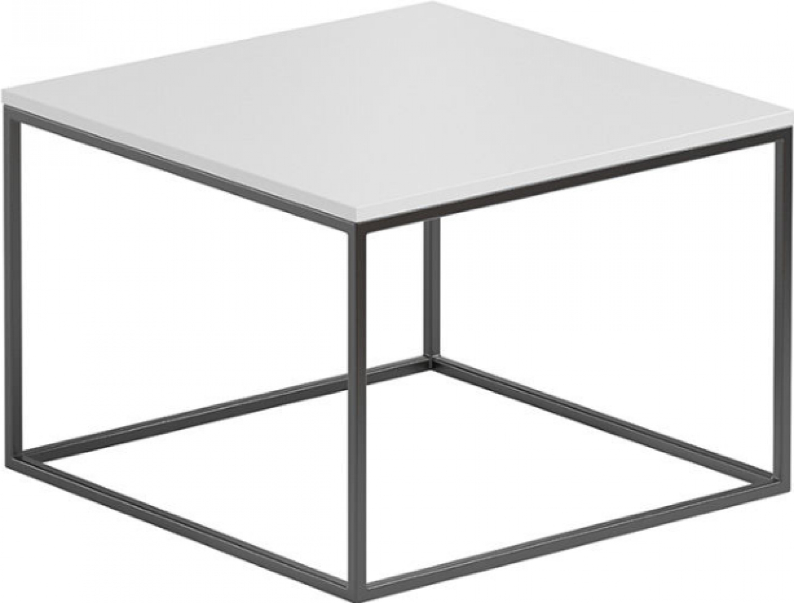 Журнальный стол Sendy белого цвета в аренду