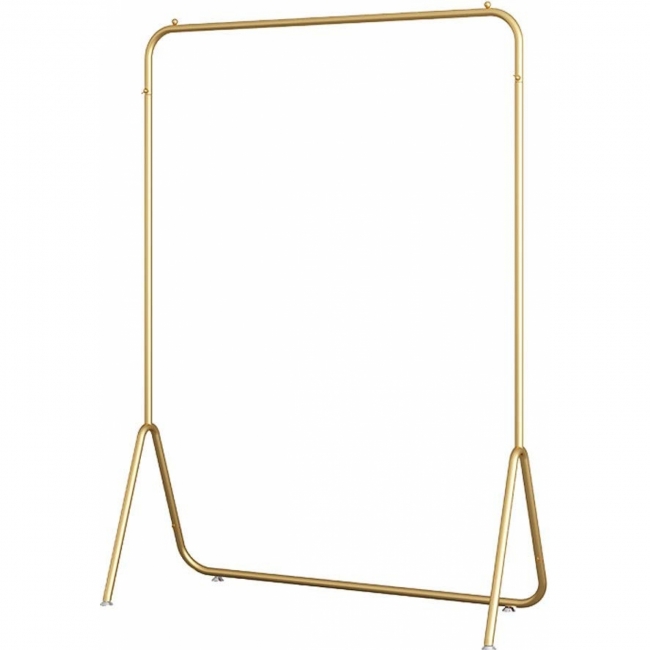 Вешалка напольная золотая
