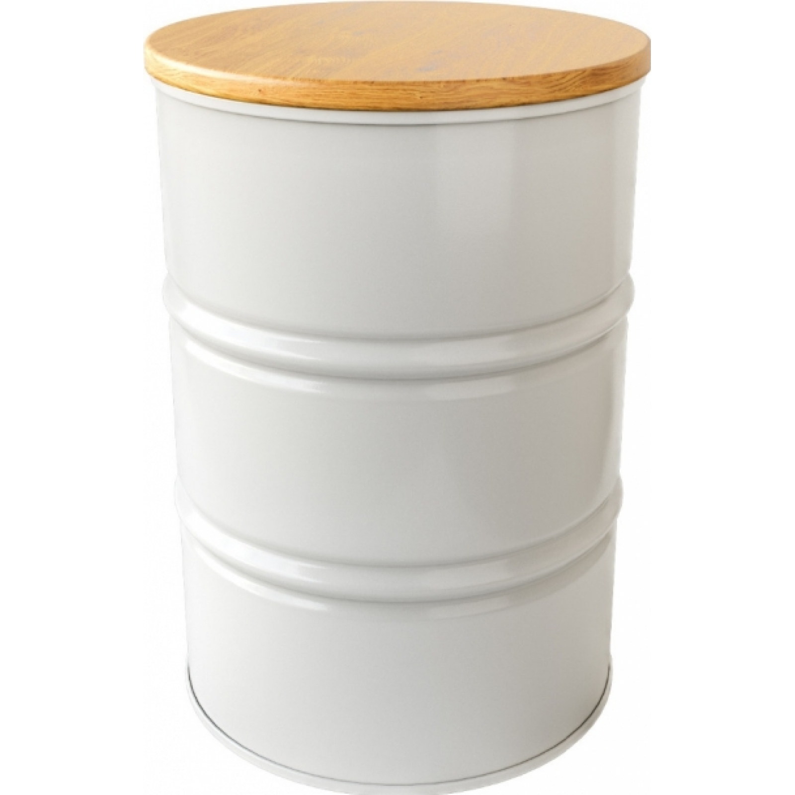 Барный стол Barrel белого цвета в аренду