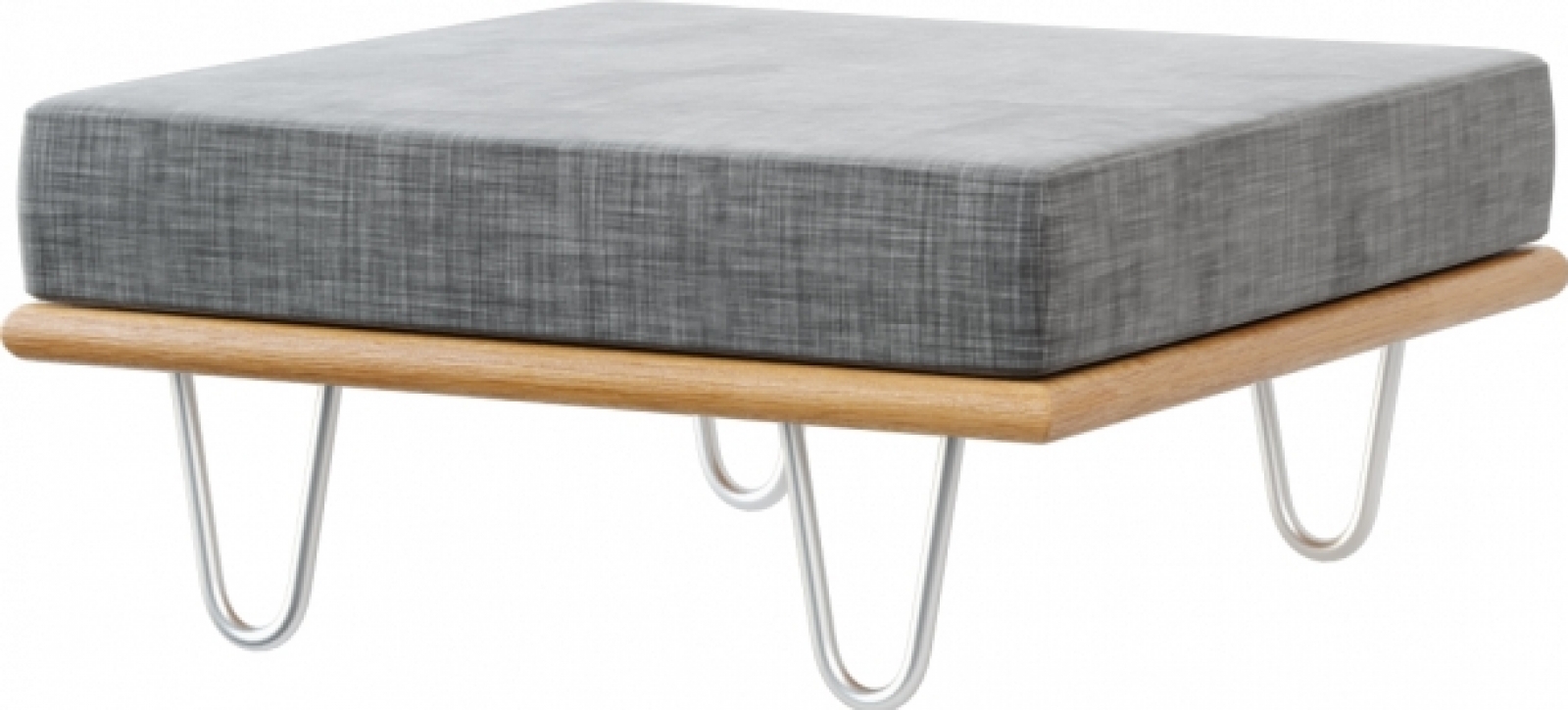 Пуф California серого цвета в аренду