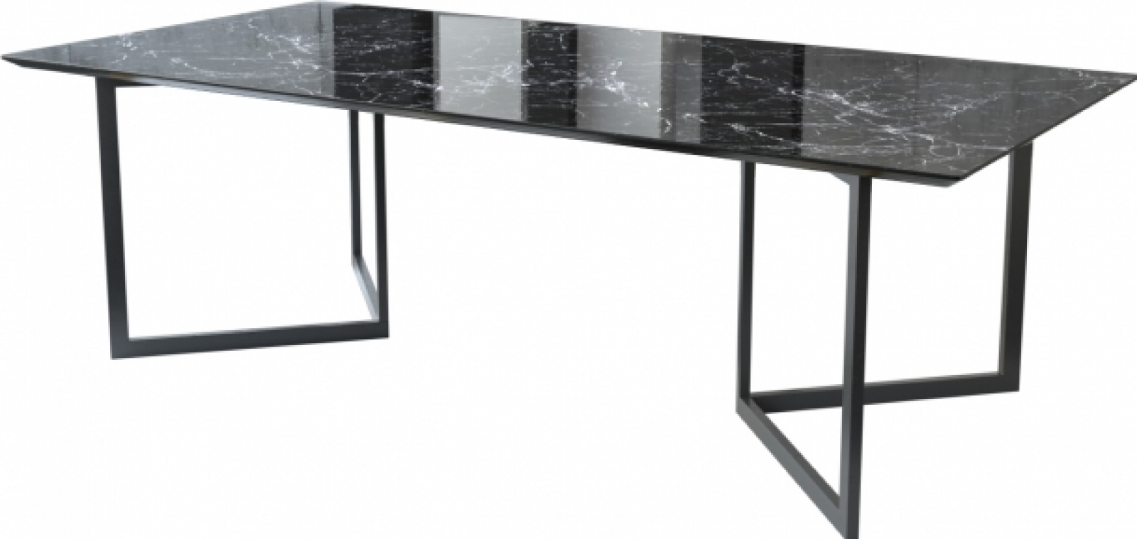 Стол Motus мрамор черного цвета в аренду