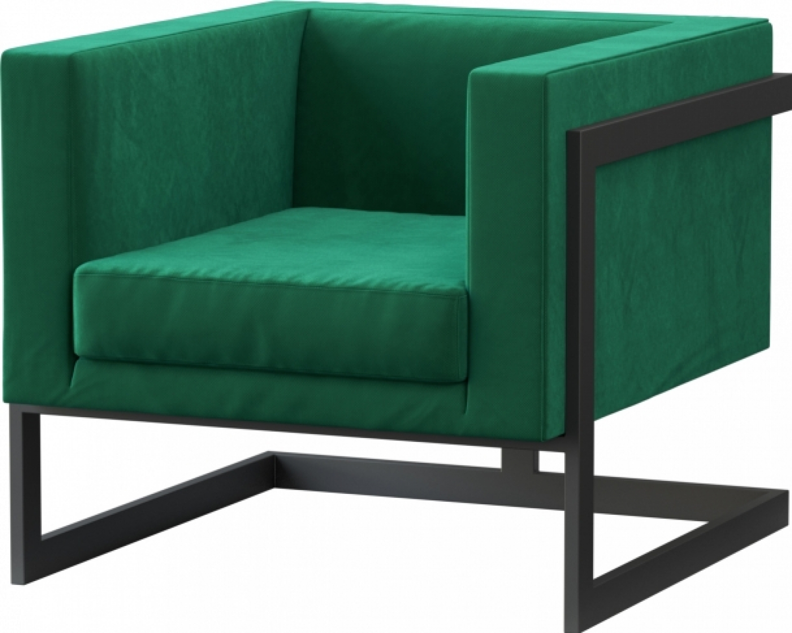 Кресло Andrian зеленого цвета в аренду