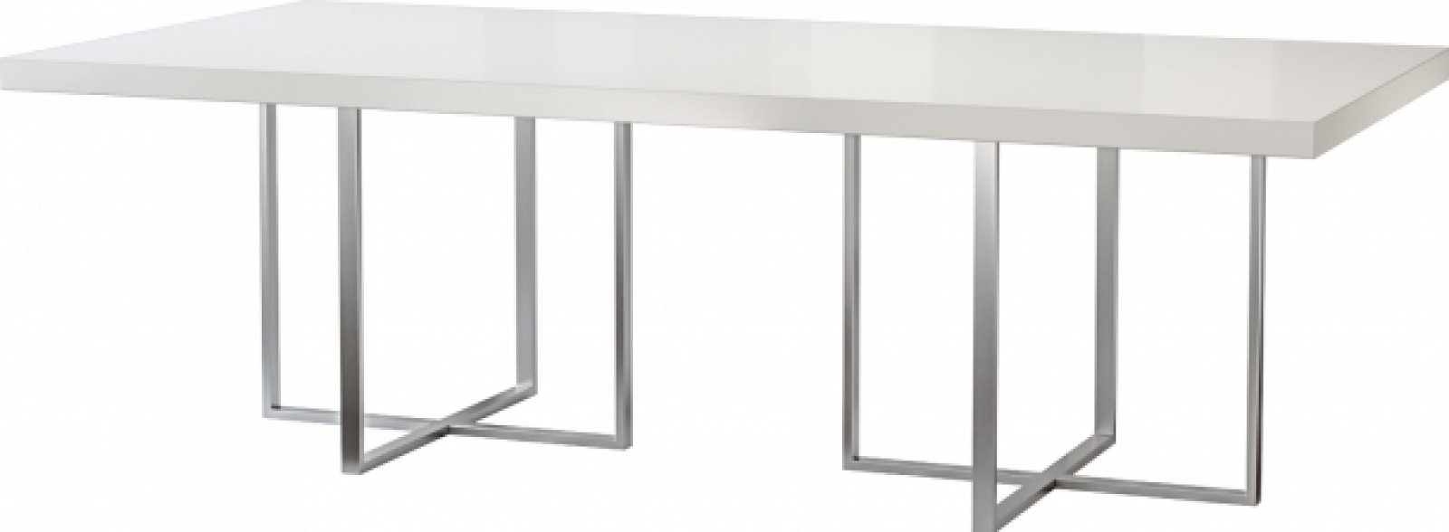 стол Redmond белого цвета в аренду