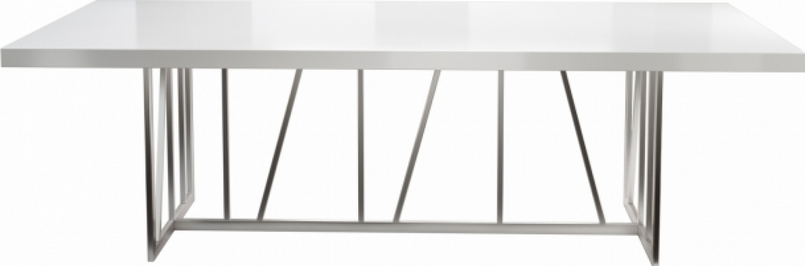 Стол Slash 250 белого цвета в аренду