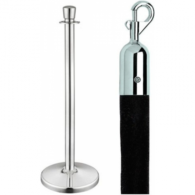 Столбик оградительный Guard Chrome