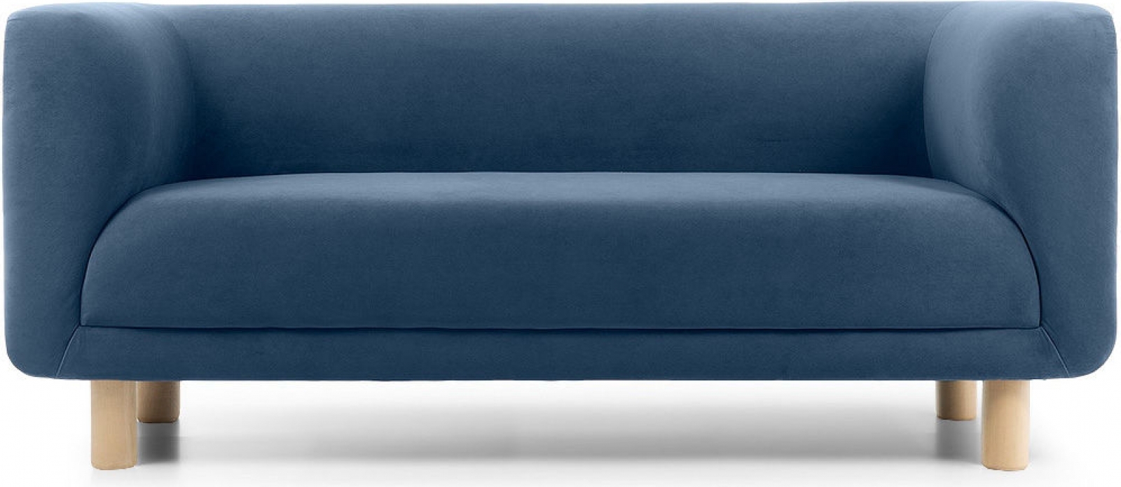 Двухместный диван Veneto синего цвета в аренду