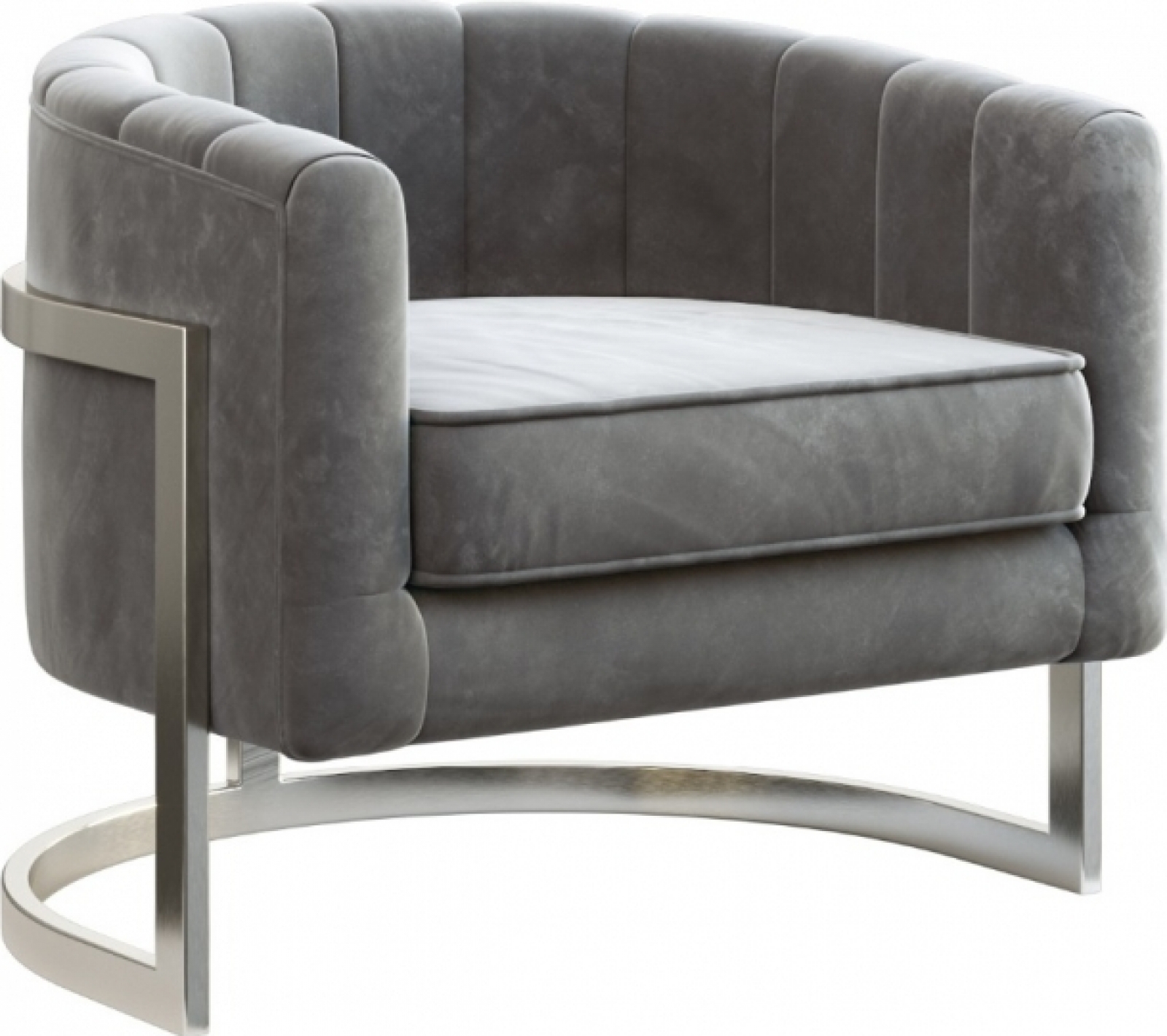 Кресло Alice серого цвета в аренду