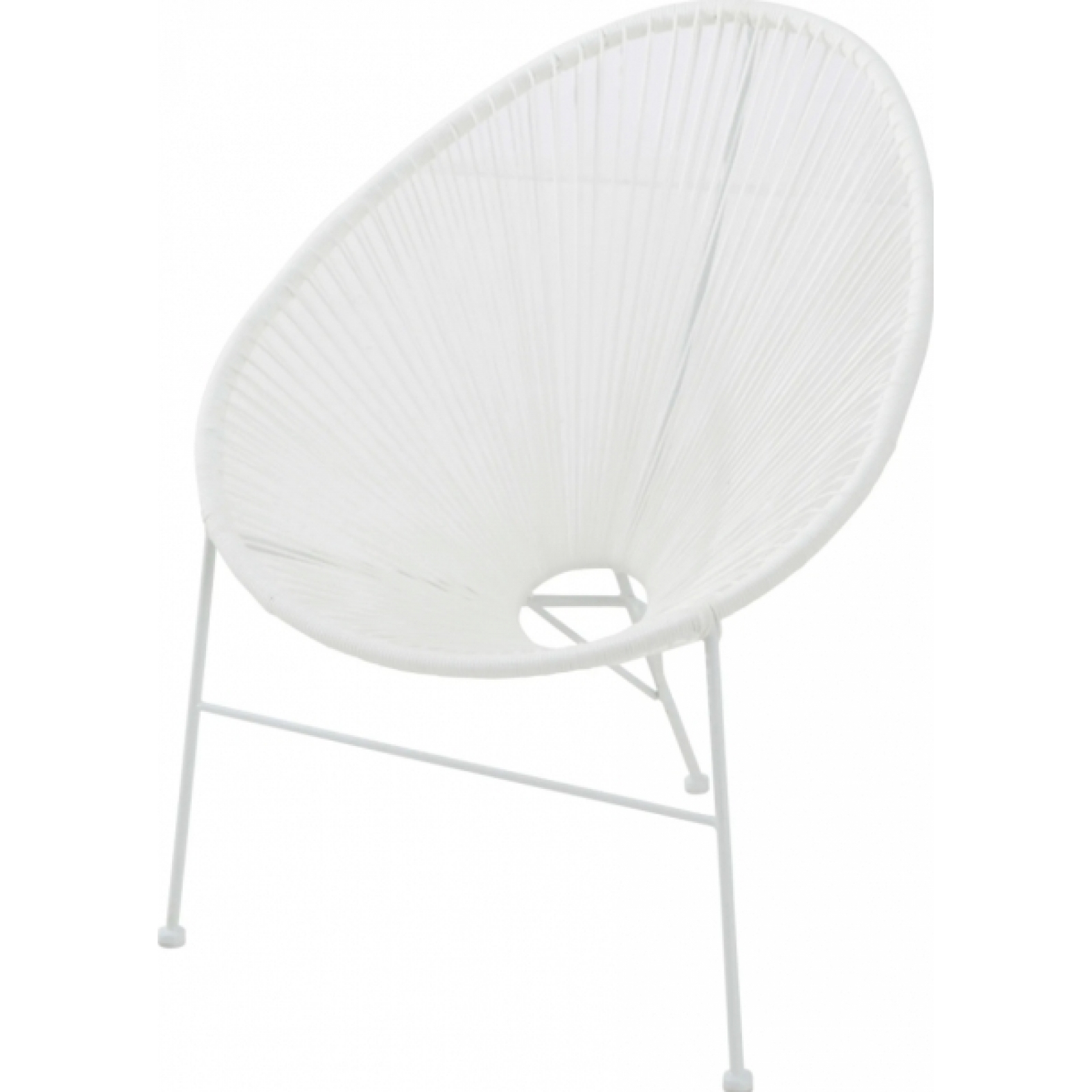 Кресло Acapulco белого цвета в аренду