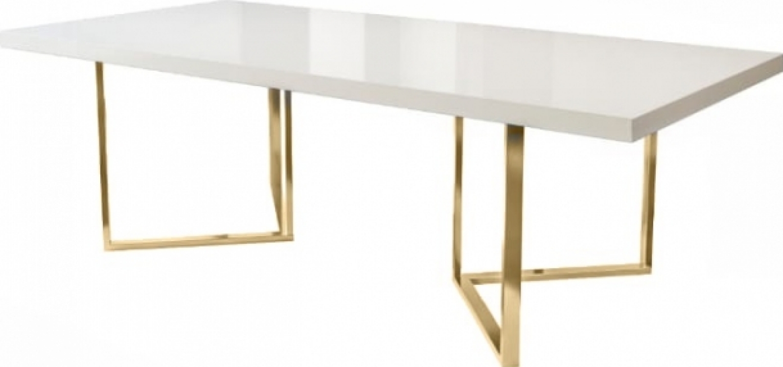 Стол Motus белого цвета в аренду