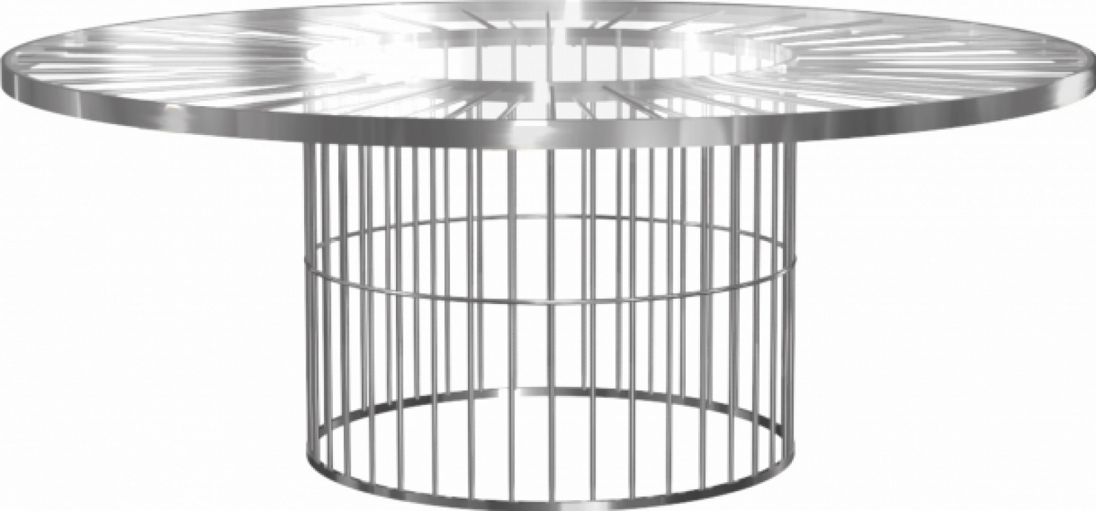 Стол Ferrari серебристого цвета в аренду