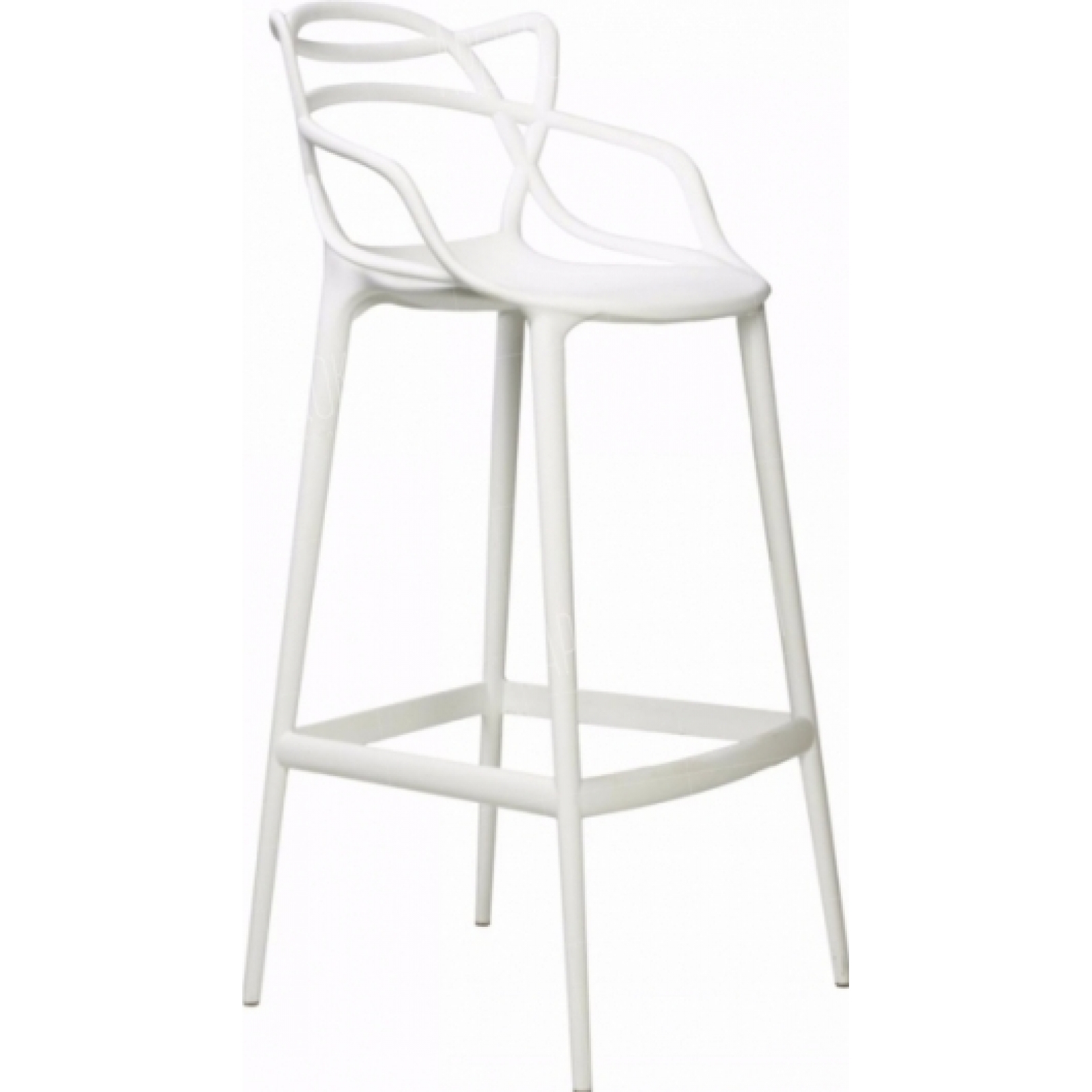 Барный стул Masters белого цвета в аренду