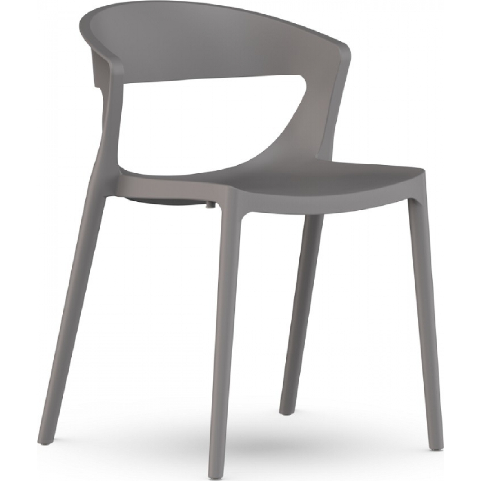 Стул Evo серого цвета в аренду