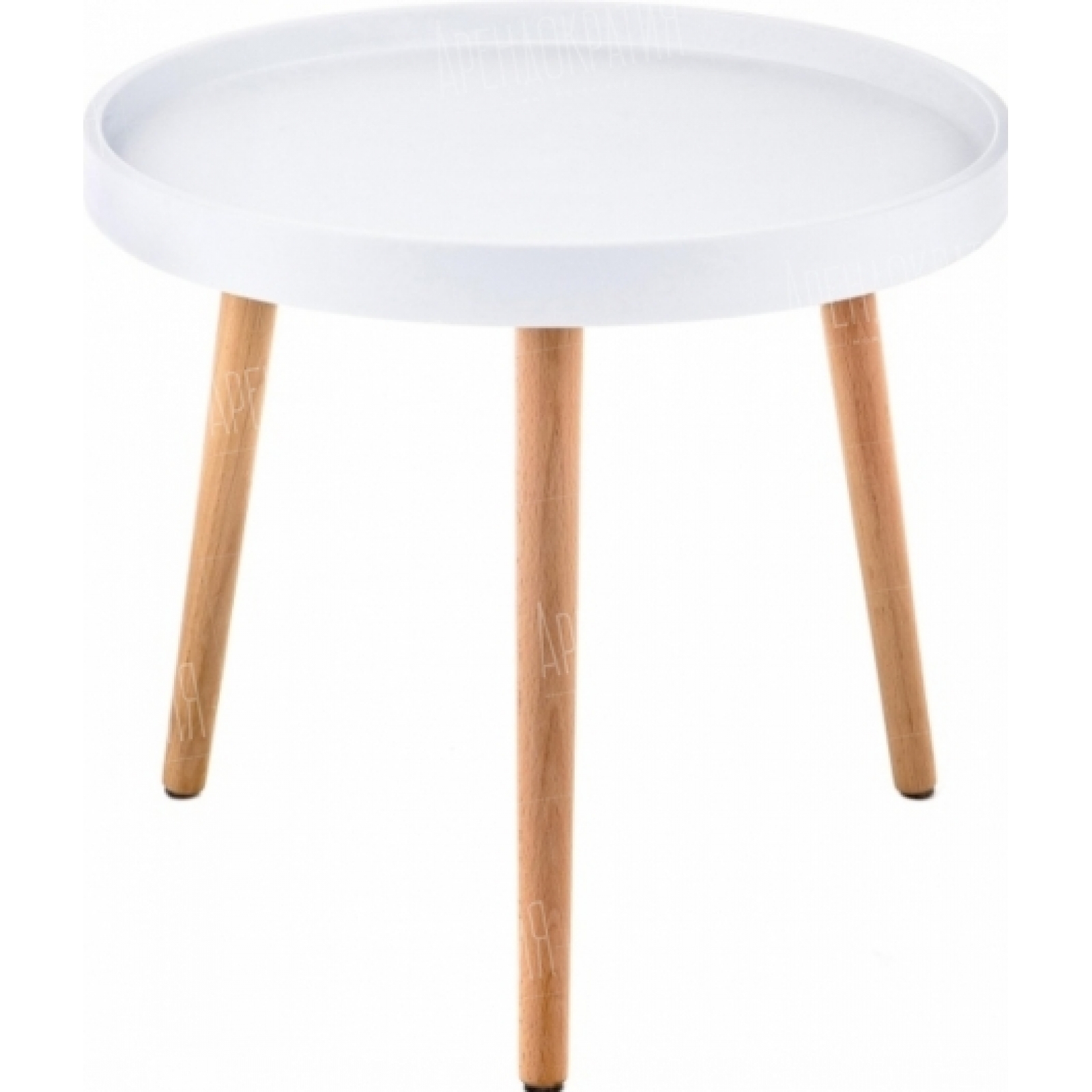 Журнальный стол Tavolino белого цвета в аренду