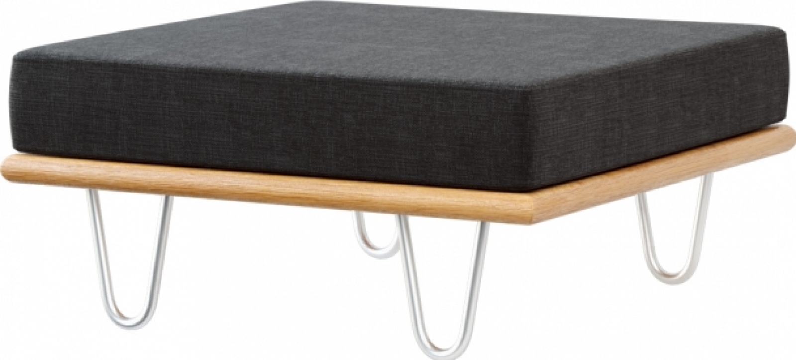 Пуф California черного цвета в аренду