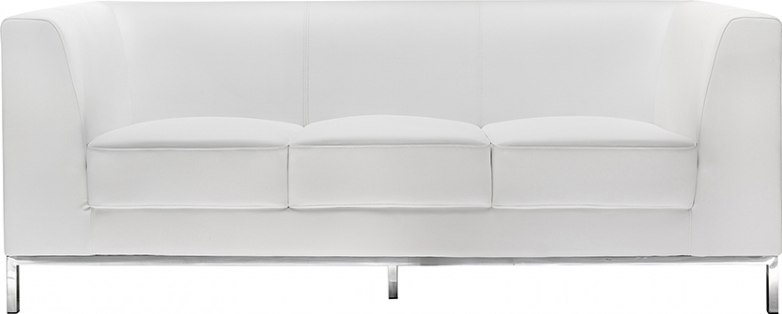 Трехместный диван President белого цвета в аренду