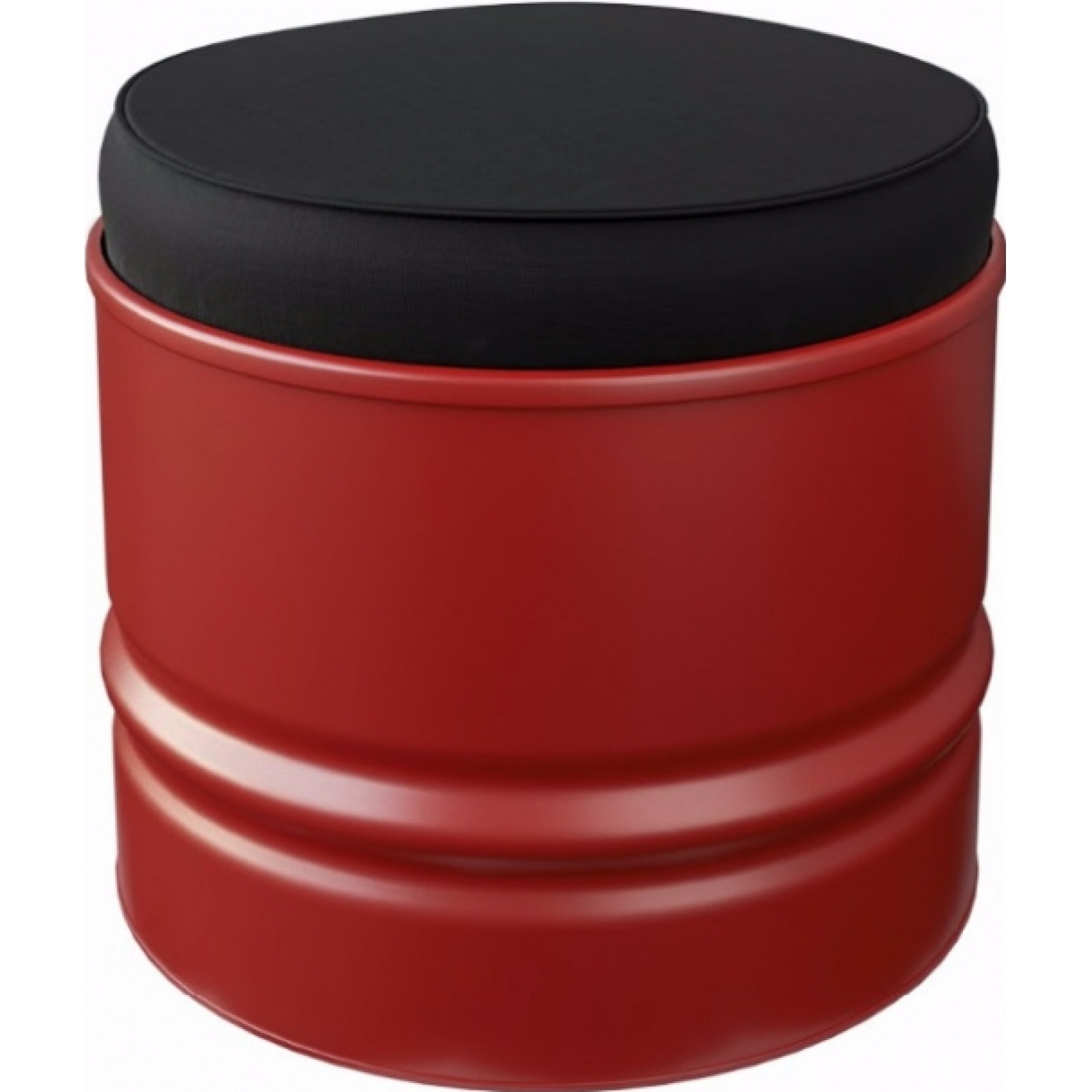 Пуф Barrel красного цвета в аренду