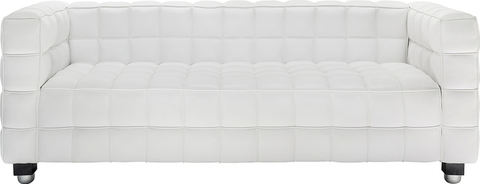 Трехместный диван Kubus белого цвета в аренду