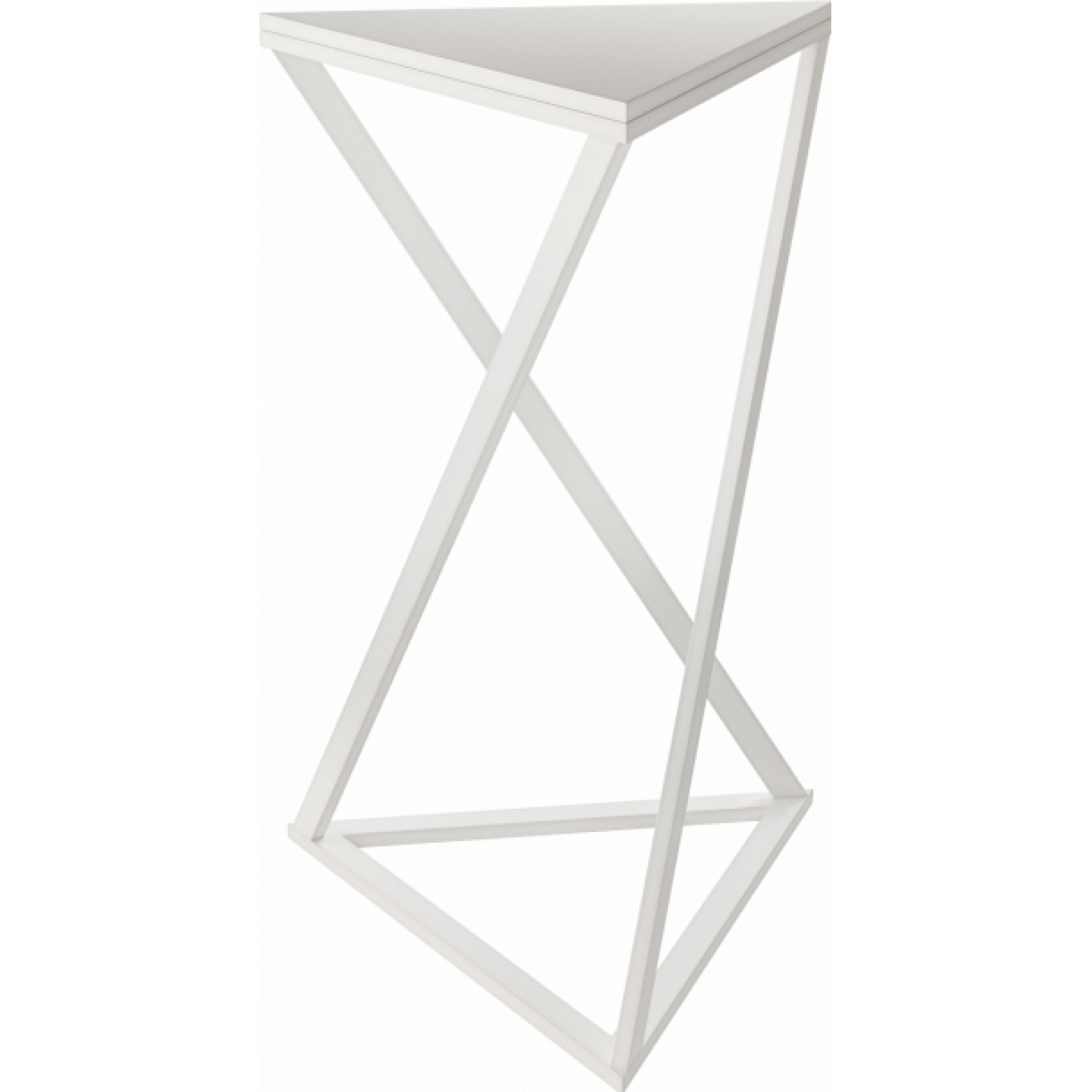 Барный стол Triangle белого цвета в аренду
