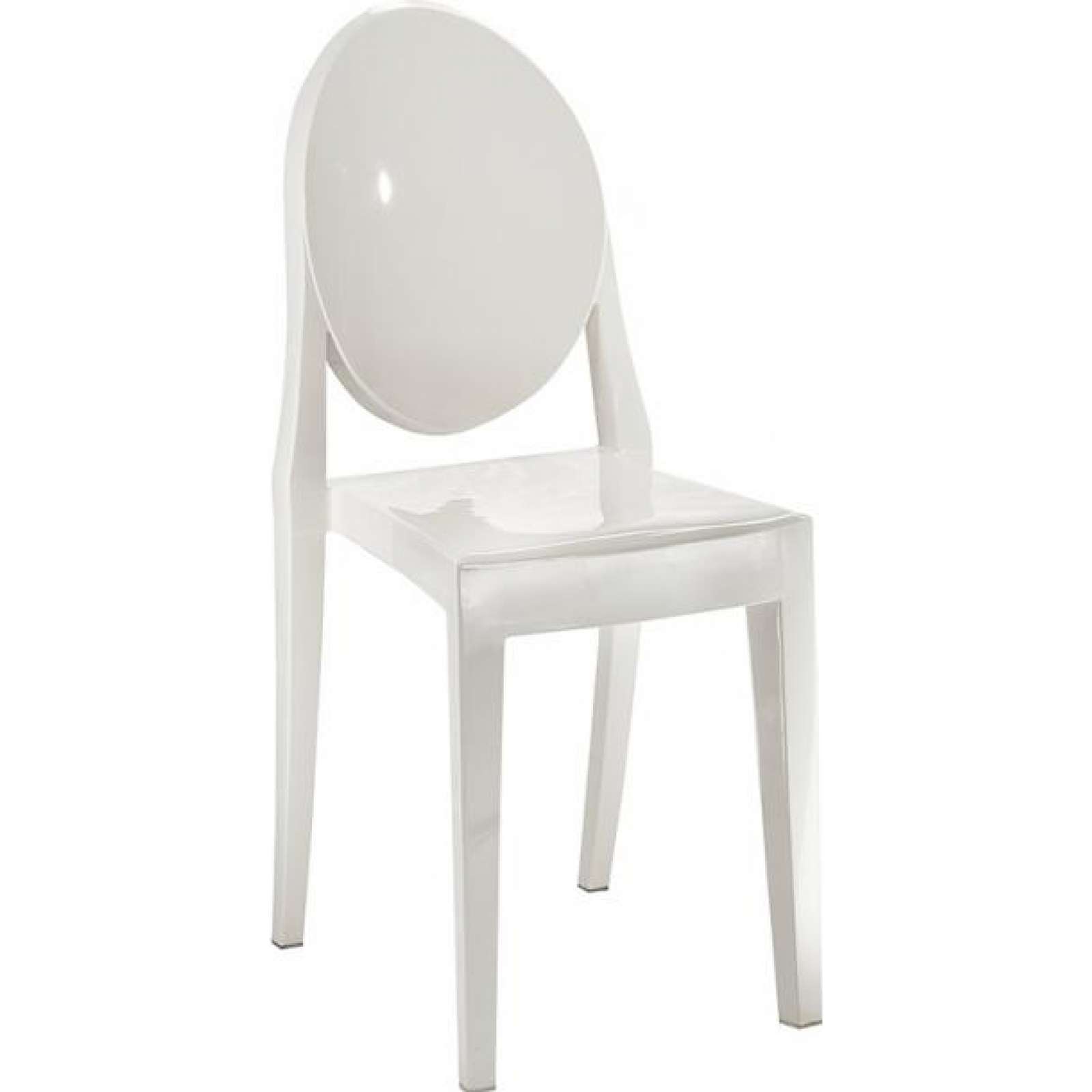 Стул Victoria Ghost белого цвета в аренду