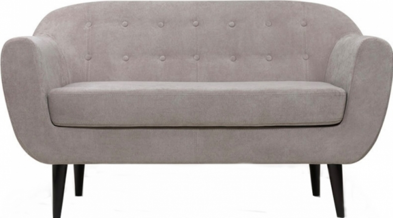 Двухместный диван Rotterdam серого цвета в аренду