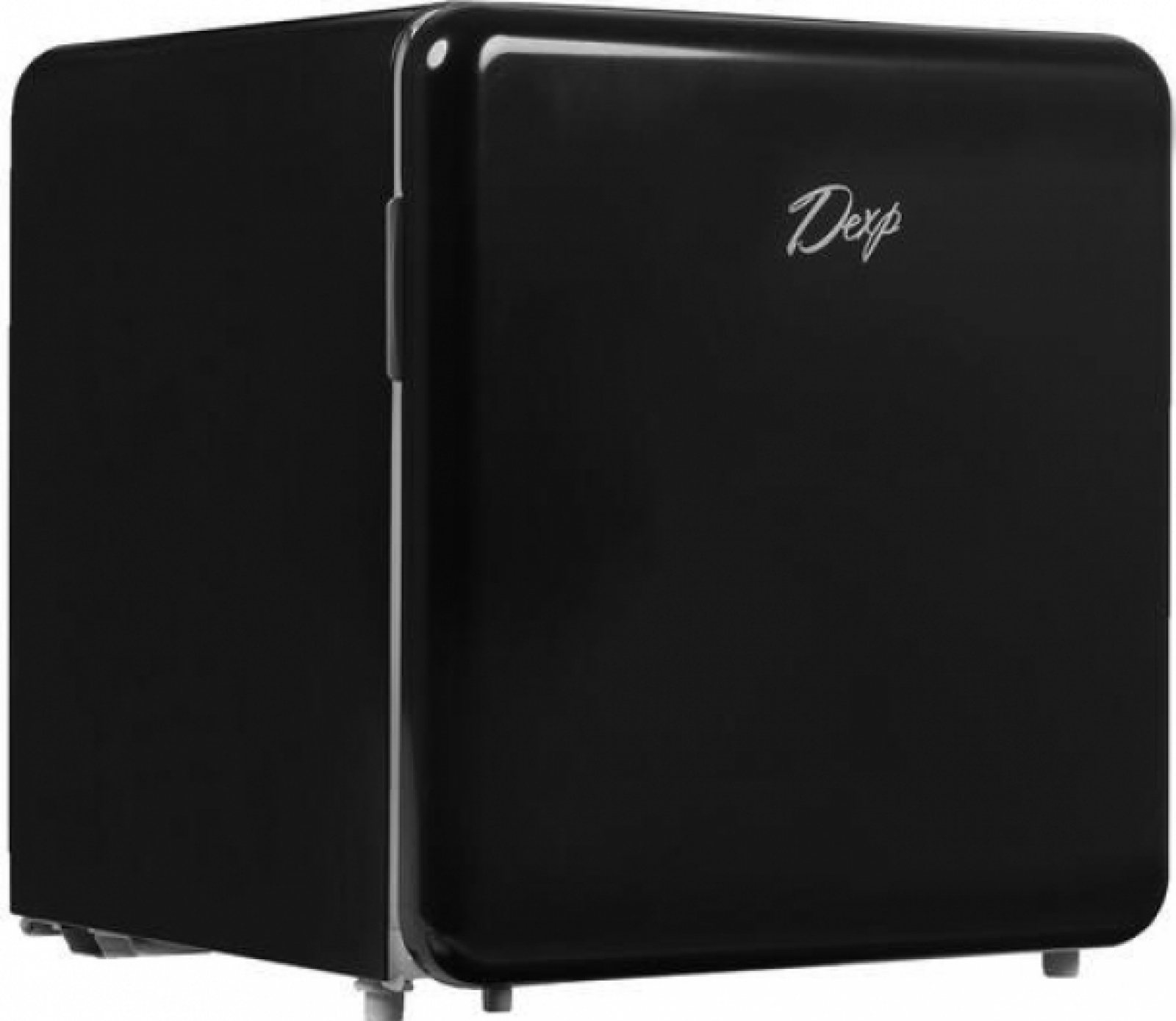 Холодильник Retro черного цвета в аренду