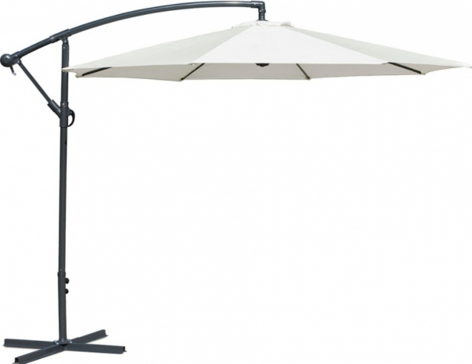 Уличный зонт Carlse белого цвета в аренду