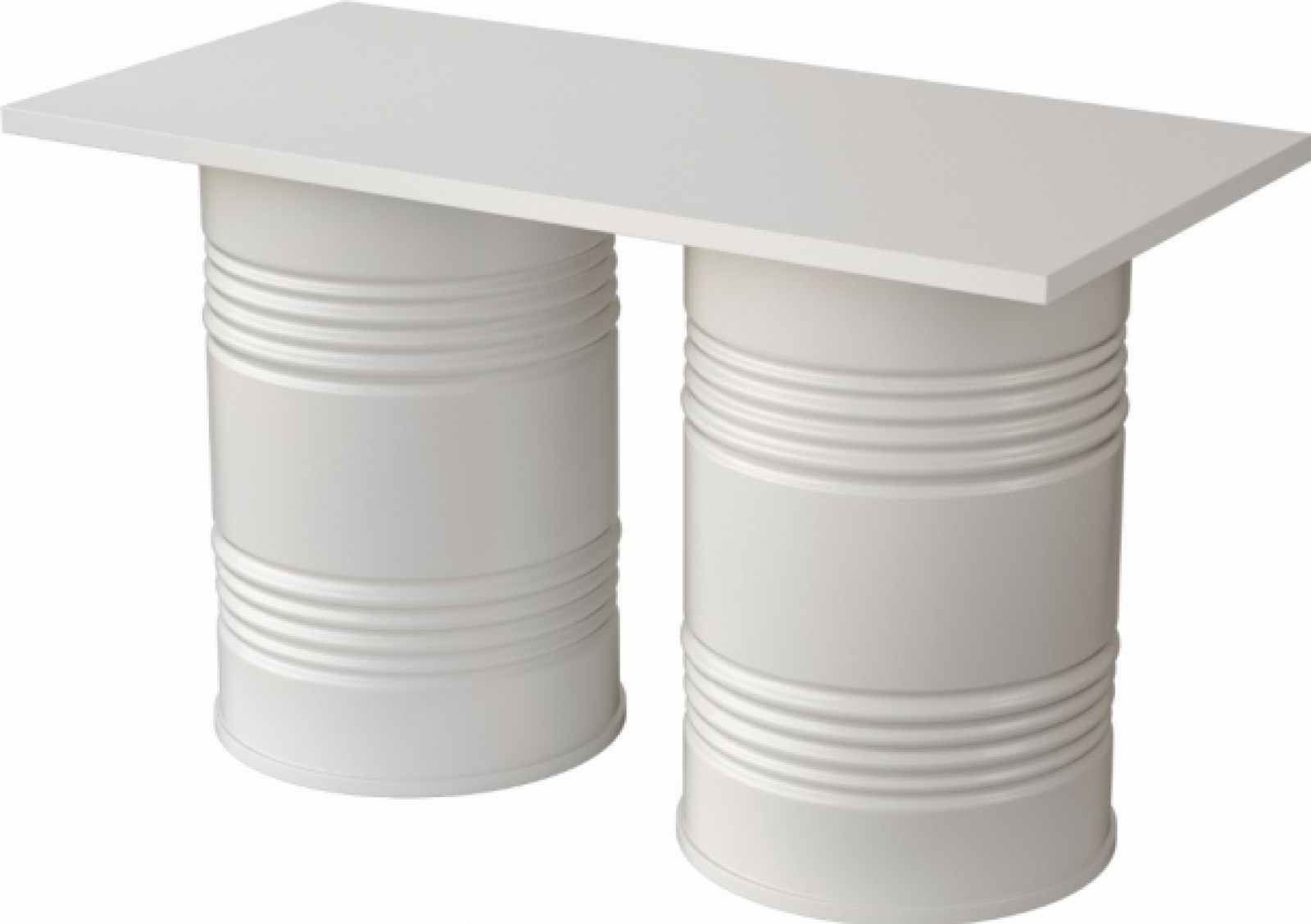 Барный стол Barrel 150 белого цвета в аренду