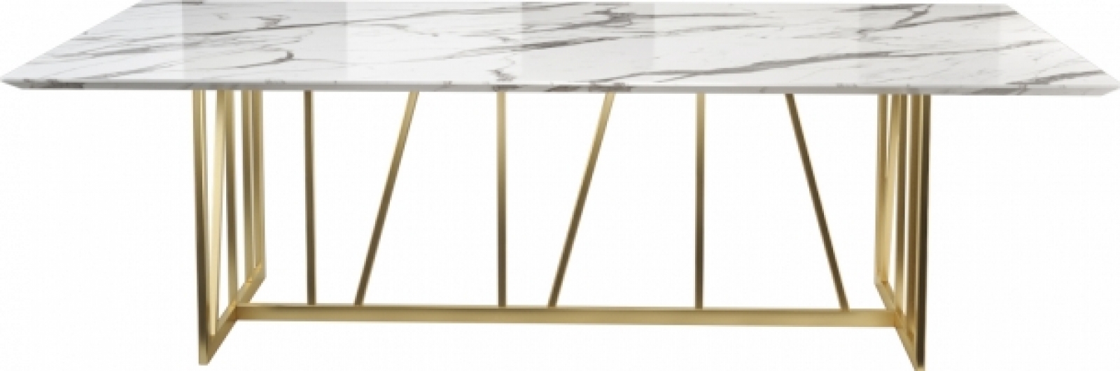 Стол Slash белого цвета в аренду