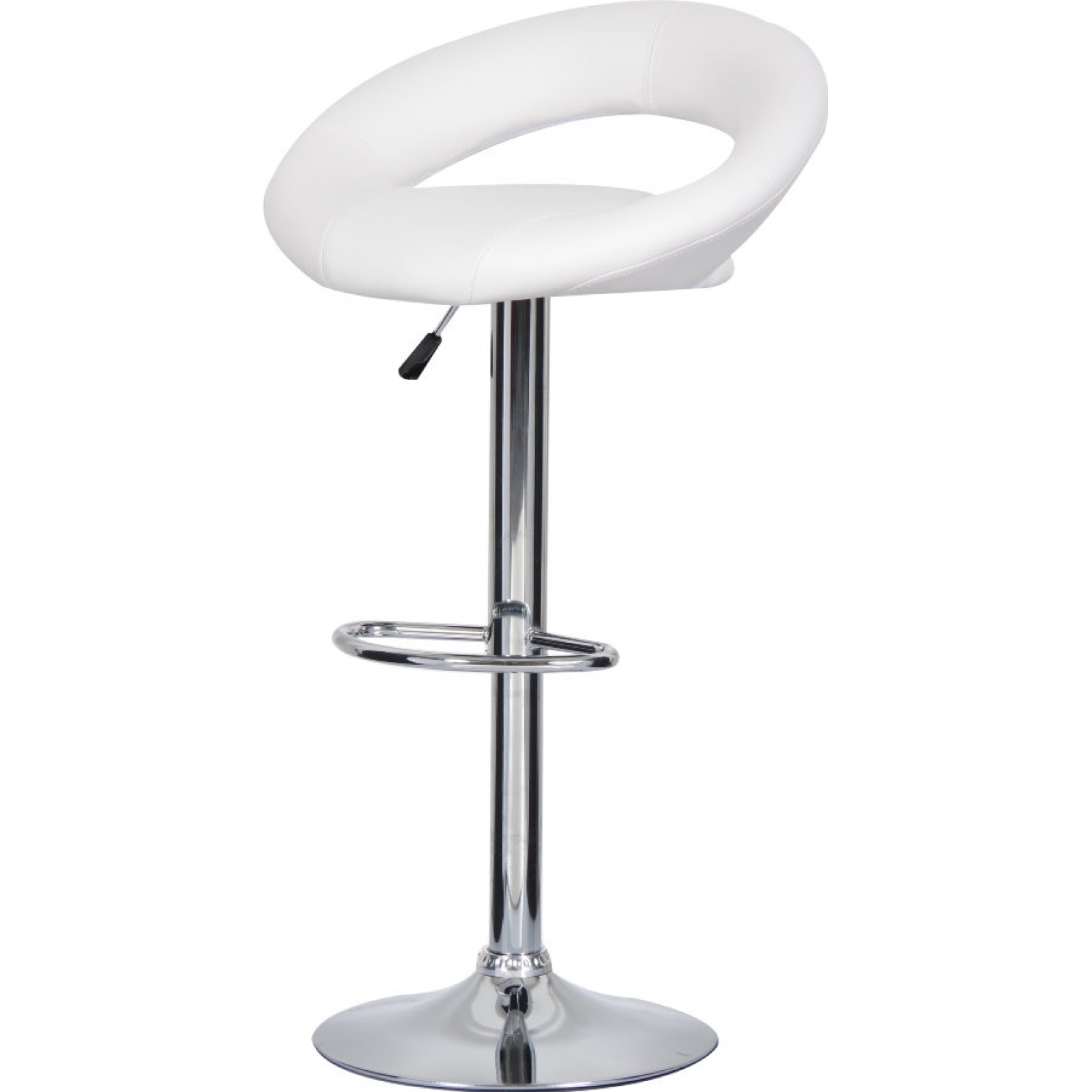 Барный стул Mira белого цвета в аренду